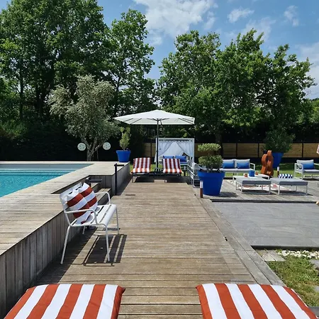 La Parenthese Du Las, Maison D'hotes, Piscine Et Spa, Entre Bordeaux Et Cap Ferret לינה וארוחת בוקר